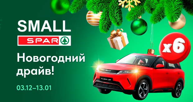 Промоакция Small - Новогодний драйв
